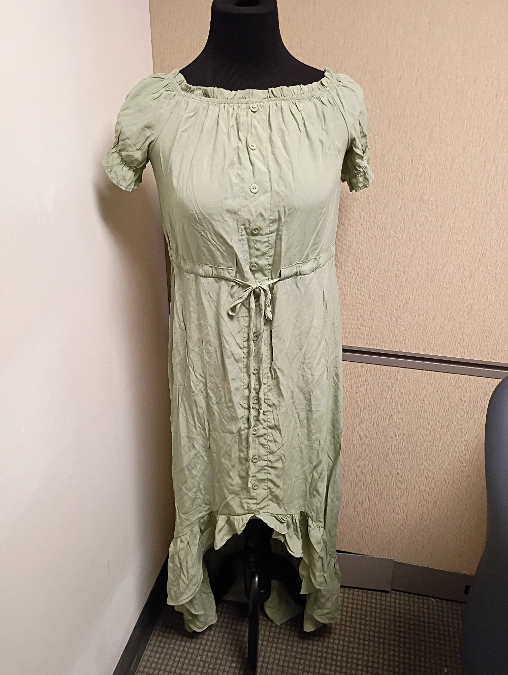 C8 Unbranded Green Hilo Dress Size Small